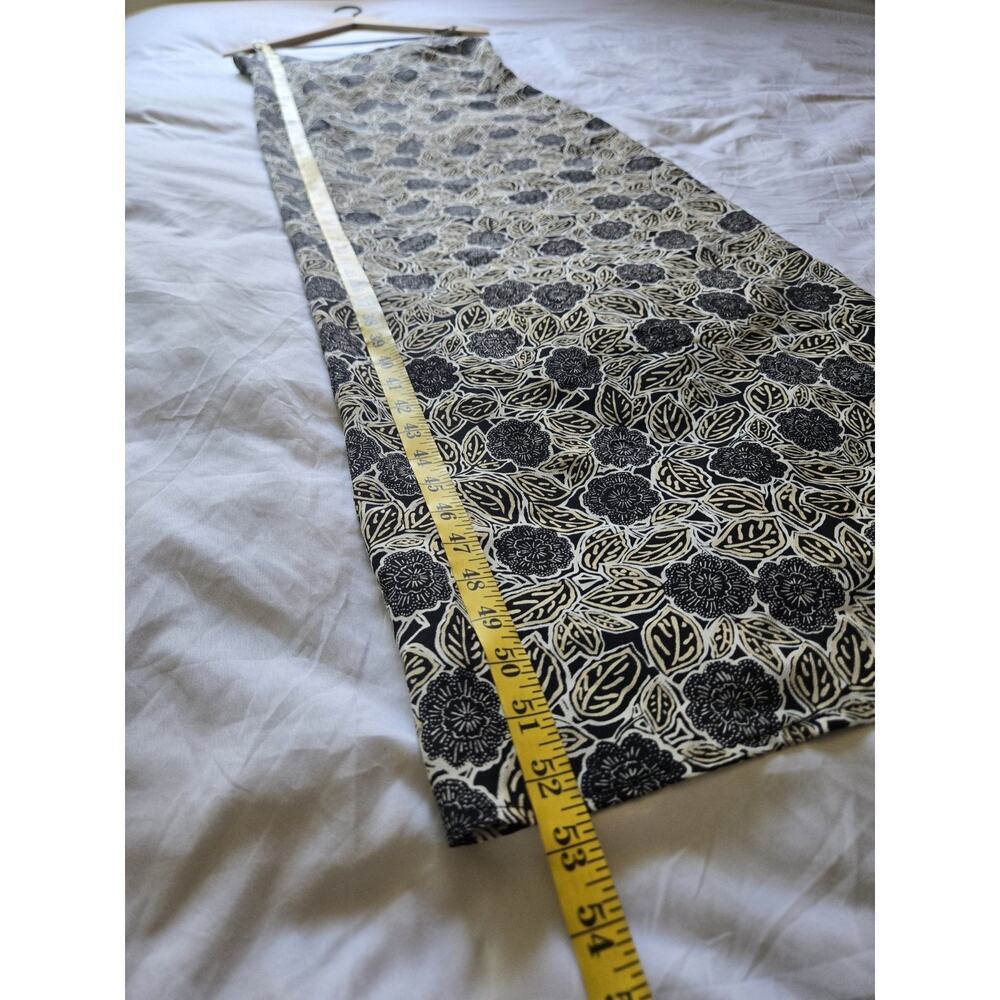 Jonathan Martin Y2K Black Floral Slip Maxi Dress Dark Romantic Whimsigoth Sz 7 - Picture 9 of 9